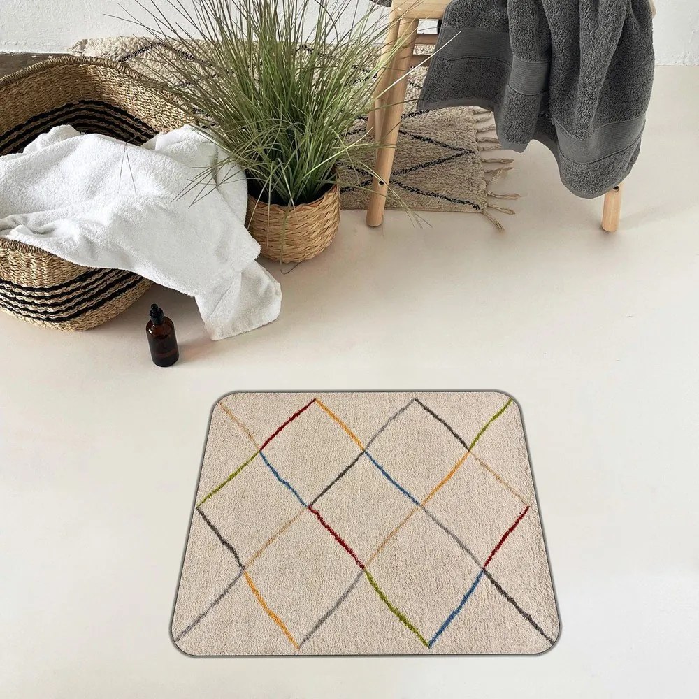 Set di tappetini per il bagno beige 2 pz 60x100 cm – Mila Home