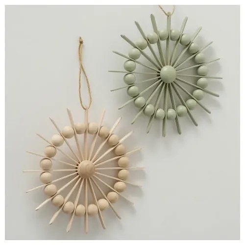 Set di 2 decorazioni da appendere Beads - Boltze