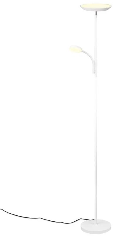 Lampada da terra bianca (altezza totale 178 cm) Specter – Trio