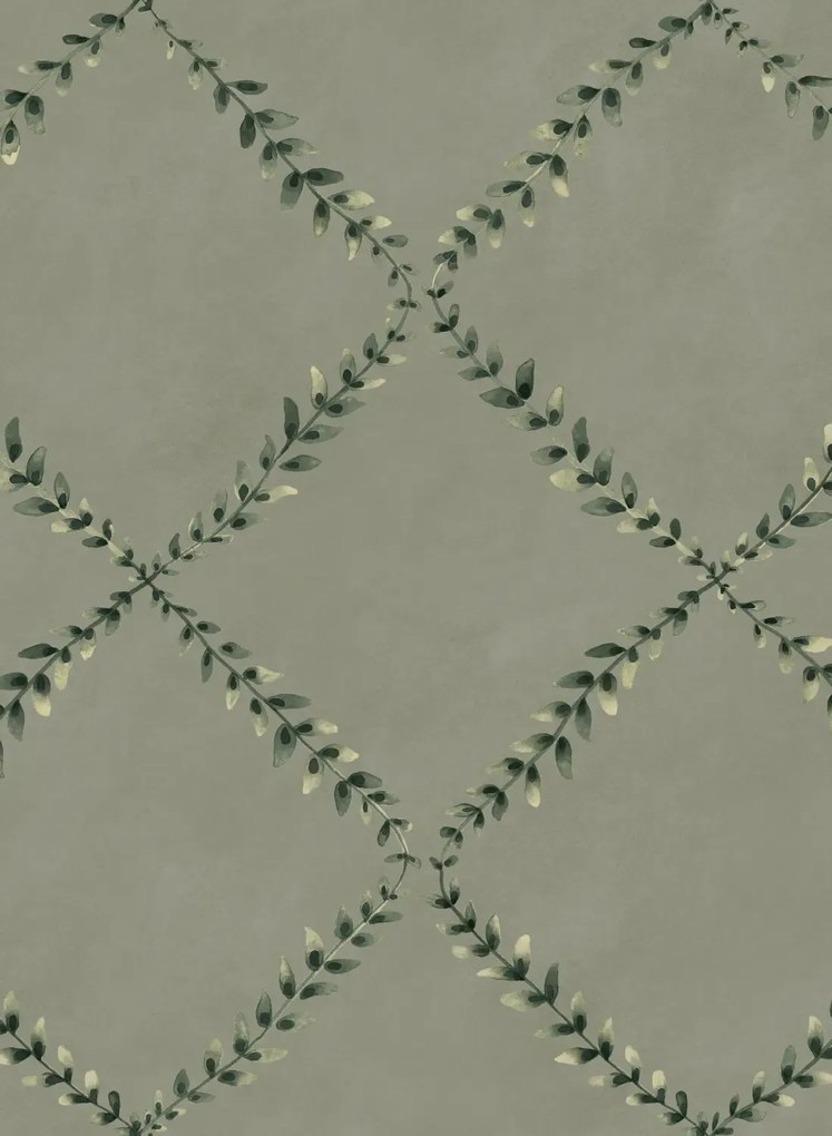 Coordonne Carta da parati Ivy Garland - Sage