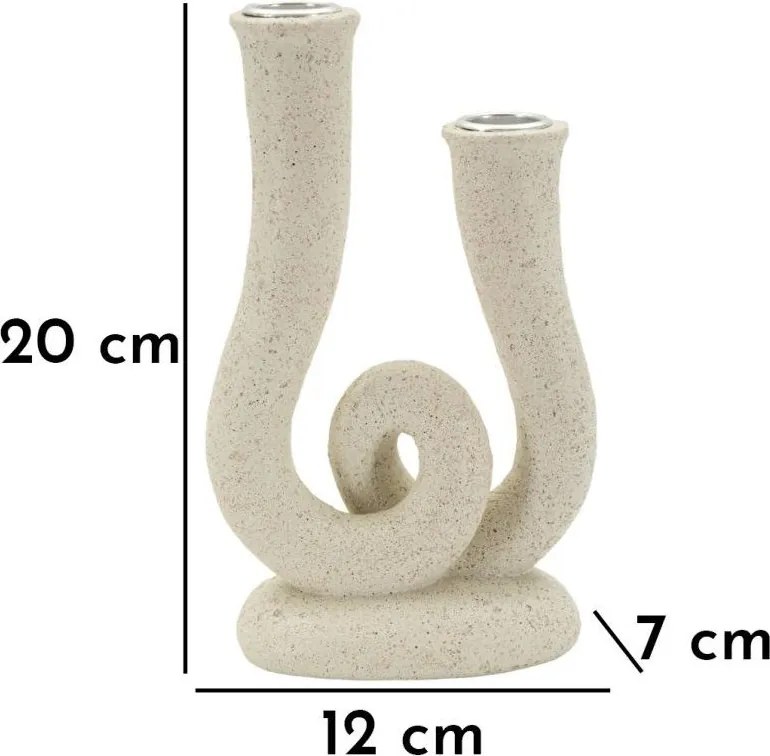 Portacandela in poliresina Stons – Mauro Ferretti