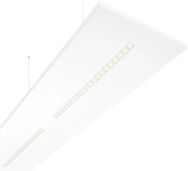 Pannello LED Sospeso 120x30 28W/36W/42W CCT CRI92 con driver Philips Colore Bianco Variabile CCT, Potenza 28W