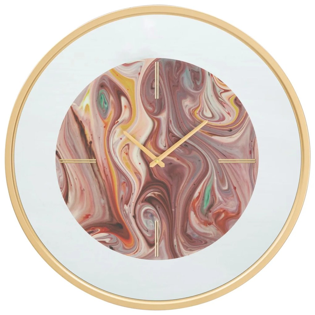 Orologio da muro elegante a specchio cm ø 60x5