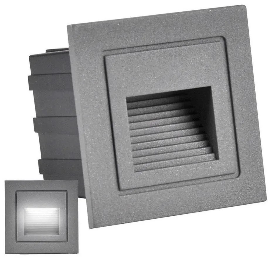 Illuminazione scale LED da esterno Q6 LED/3W/230V IP44