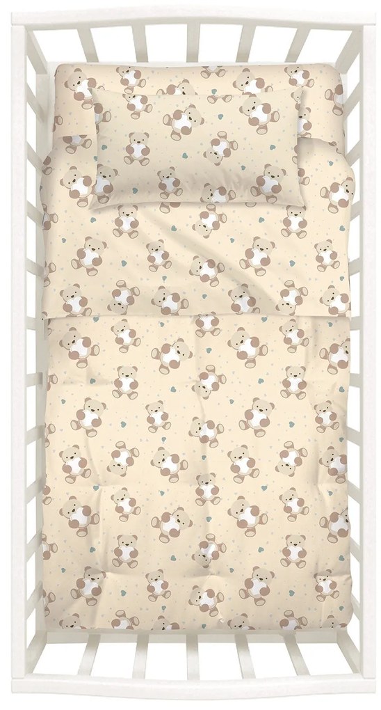 Trapunta in Cotone Orsacchiotti Baby Caleffi Kids Ragazza