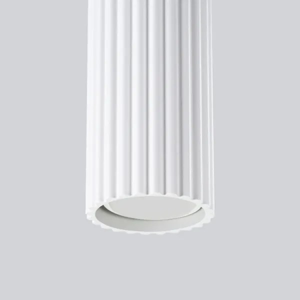 Sollux SL.1537 - Lampadario a sospensione con filo KARBON 3xGU10/10W/230V bianco