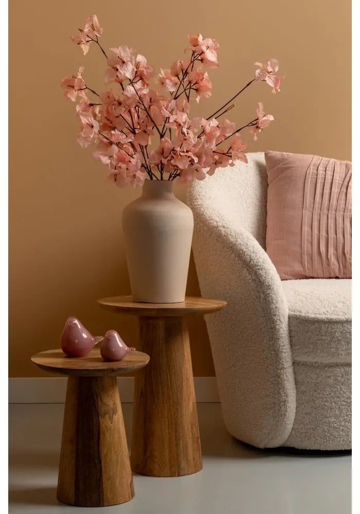 Tavolino rotondo in legno di mango ø 30 cm Force - Leitmotiv