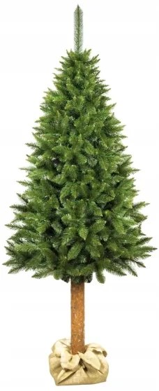 Albero di Natale con tronco 220 cm, abete
