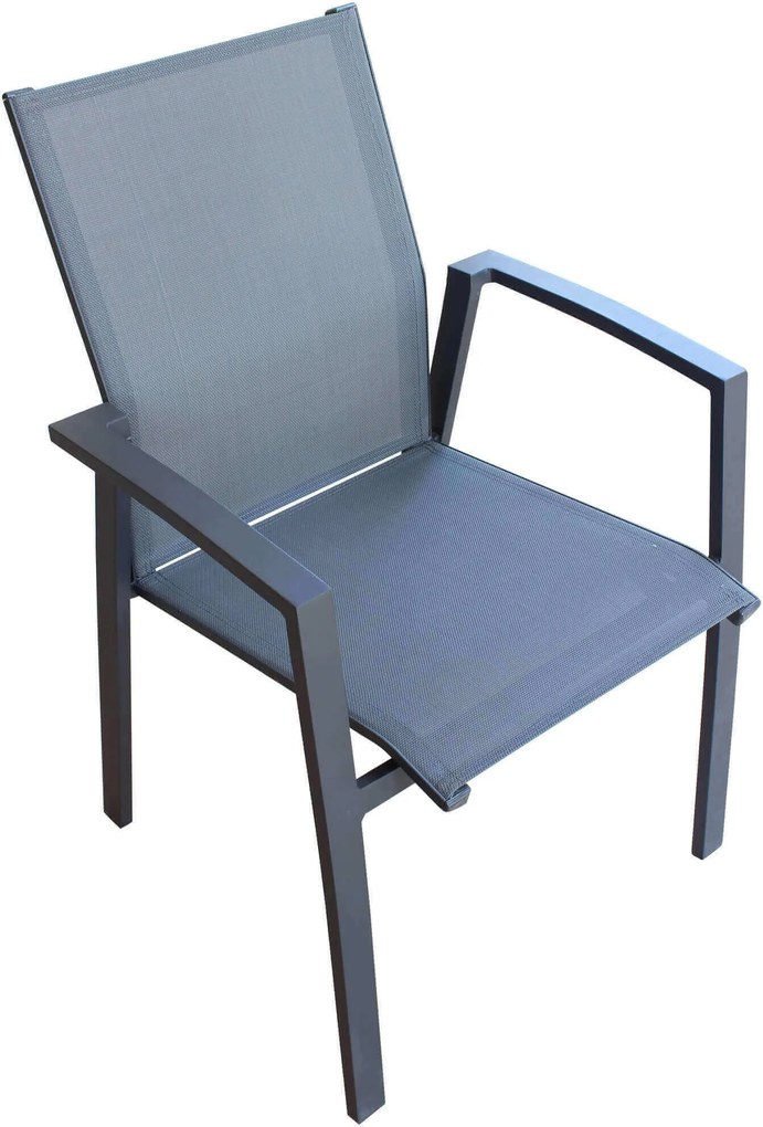 LOTUS - poltrona da giardino in alluminio