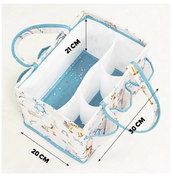 Organizzatore di giocattoli per bambini in tessuto - Mioli Decor