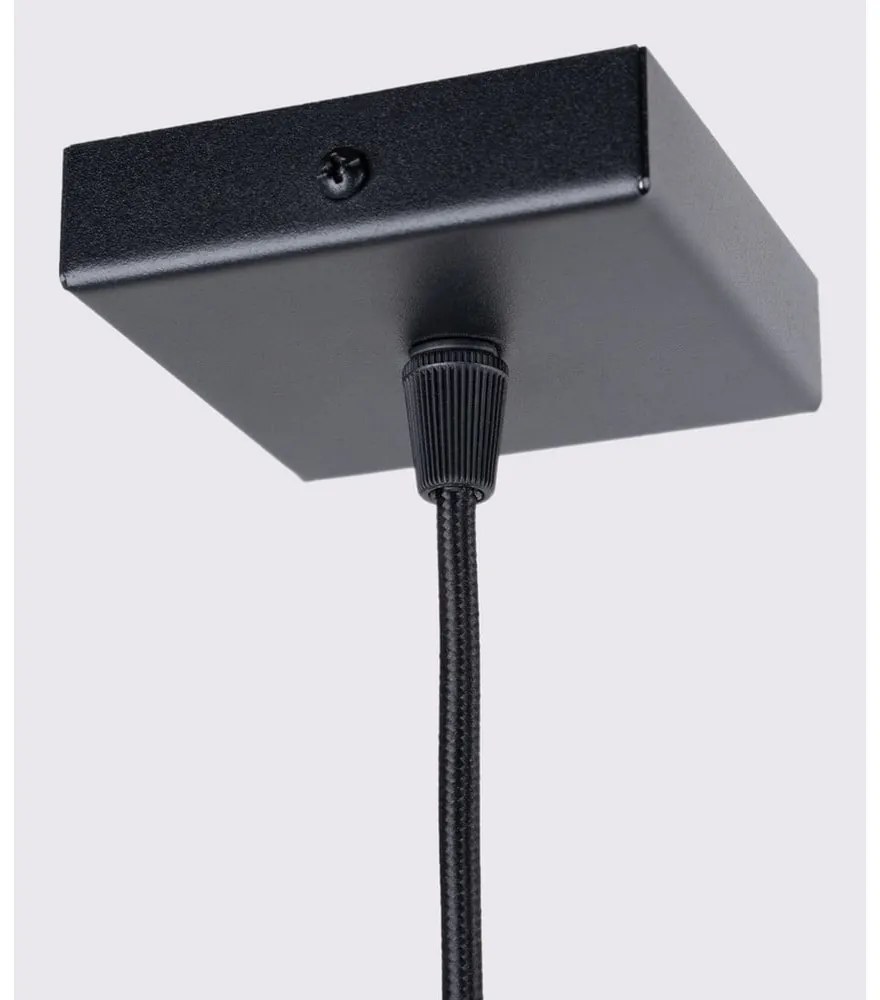 Lampadario nero Gleam – Sollux