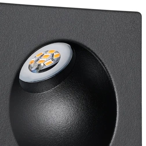 Eglo 900251 - Illuminazione LED scale ZARATE LED/2W/230V 3000K nero