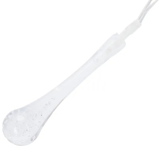 Aigostar - Catena luminosa LED natalizia da esterno 25xLED/8 funzioni 3xAA 2,5m IP44 bianco caldo gocce