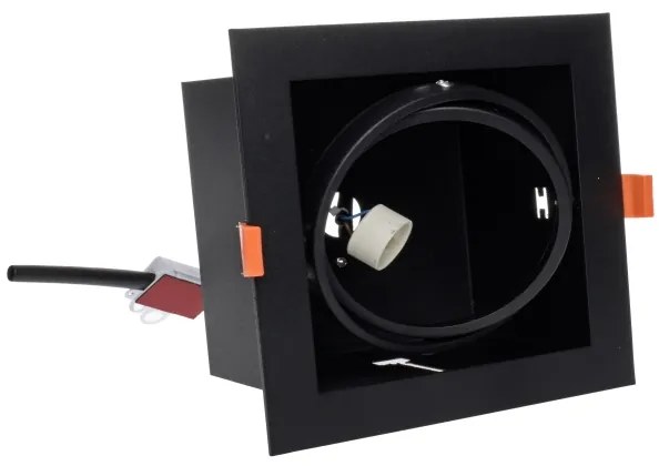 Lampada da incasso PLAZA AR111 1xGU10/12W/230V nero