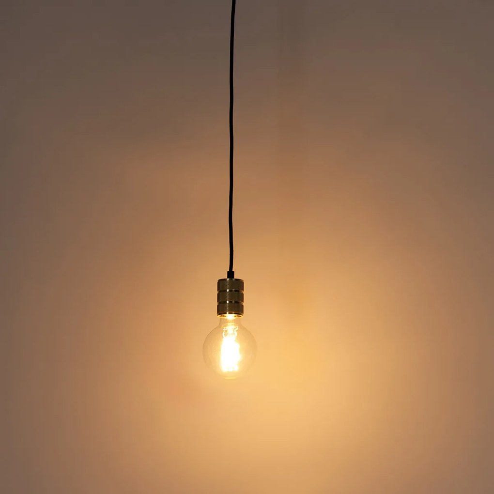 Lampada a sospensione con binario in oro - Cavalux