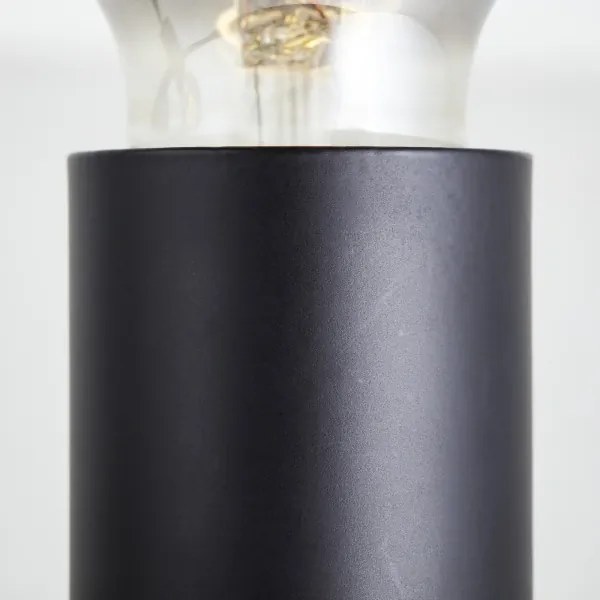 Brilliant - Lampada a spot 4xE27/28W/230V nera