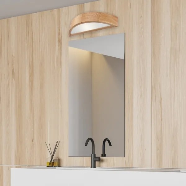 Applique OAK 1xE27/60W/230V quercia