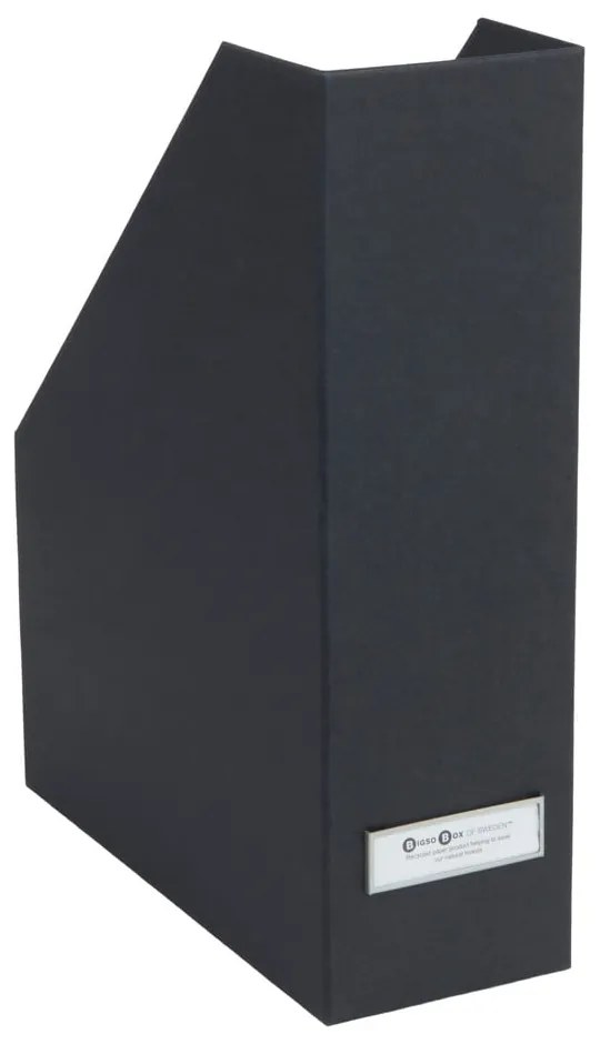Organizzatore di documenti grigio scuro Viktoria - Bigso Box of Sweden