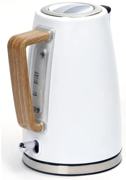 Bollitore 1,7 l 2400W/230V acciaio inox/bianco