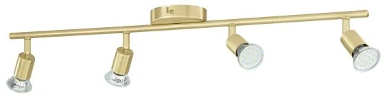 Eglo 33187 - Faretto LED BUZZ-LED 4xGU10/2,8W/230V 3000K oro