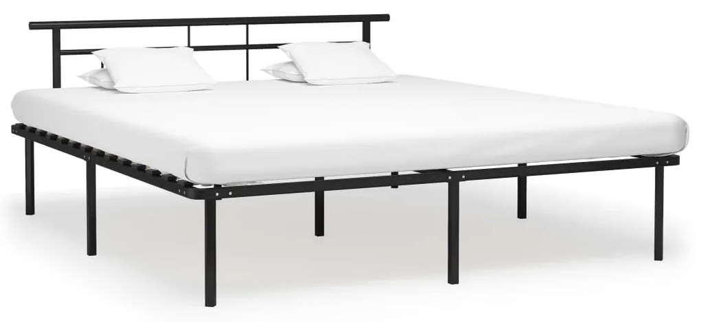 Giroletto Nero İn Metallo 200x200 Cm /