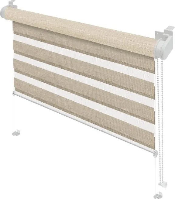 Tenda a pacchetto giorno/notte color crema 42,5x150 cm Zebra Natur – Gardinia