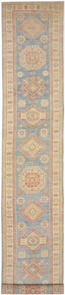 Kazak Tappeto orientale 90 x 500 (Pakistan) Annodato A Mano