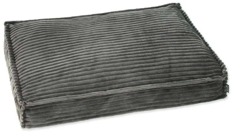 Materassino grigio scuro per cane 80x50 cm Dog Fantasy Stripe – Plaček Pet Products