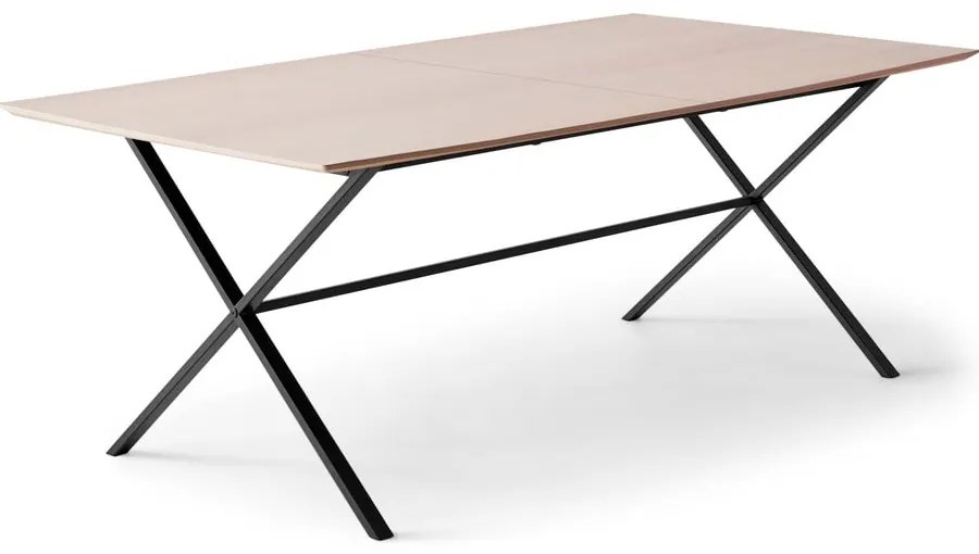 Tavolo da pranzo estensibile con piano effetto rovere e pannello extra 90x165 cm Meza - Hammel Furniture