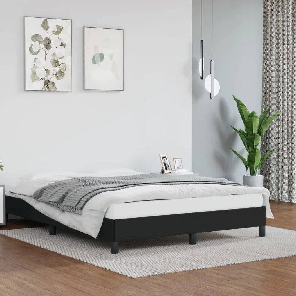 Giroletto Nero 140x190 Cm İn Similpelle /