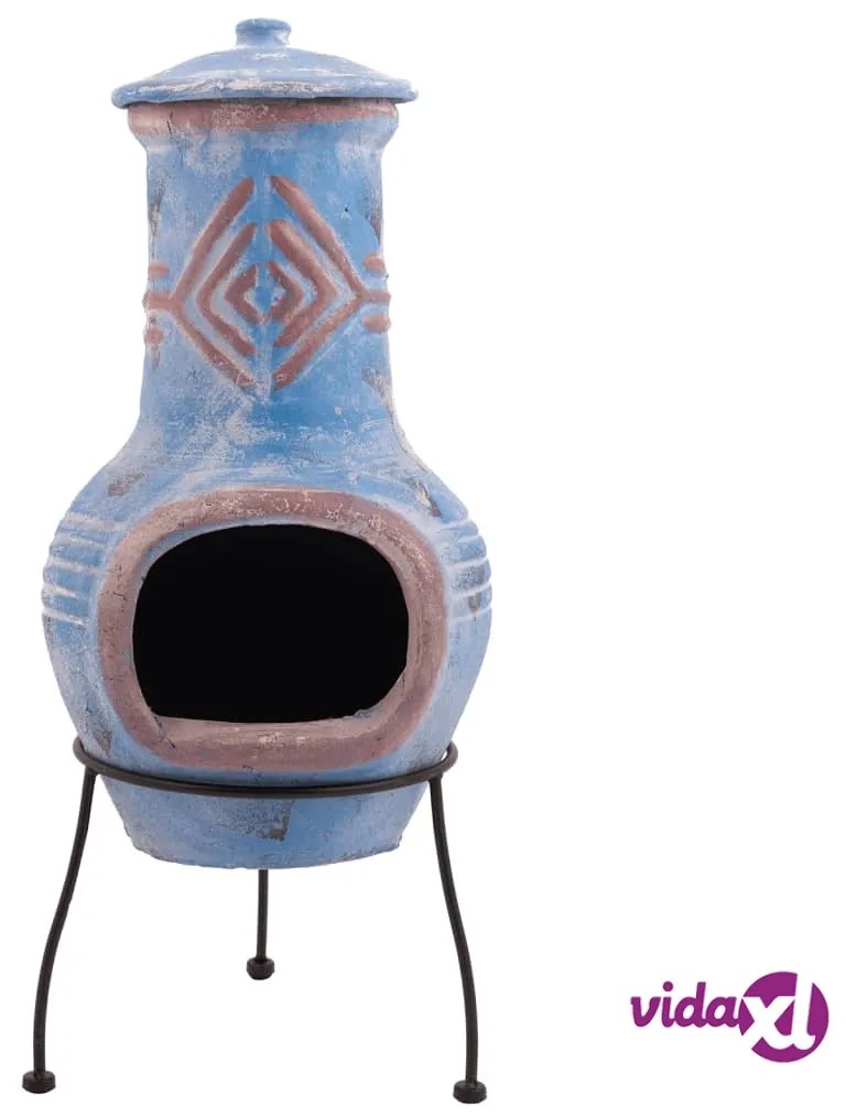 RedFire Caminetto Colima in Argilla Color Blu Marino/Rosso 86031