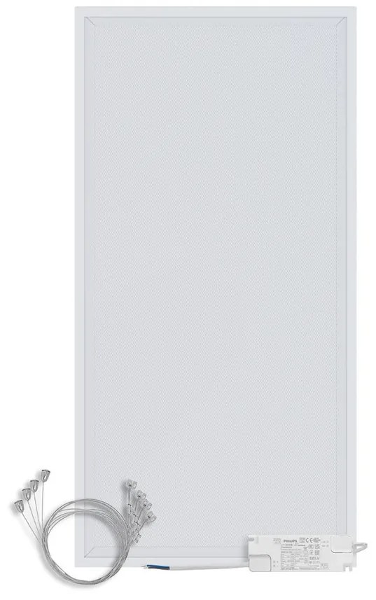 Pannello LED a Sospensione 60x30 32W UGR19 CCT con driver Philips Colore Bianco Variabile CCT
