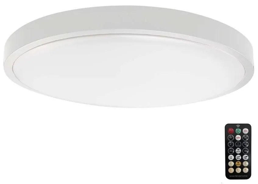 Plafoniera LED da bagno con sensore LED/18W/230V 3000K IP44 bianco