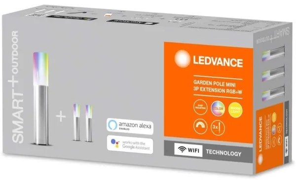Ledvance - PACK 3x Lampada LED RGB per esterno SMART+ MINI 3xLED/1.9W/230V IP44 Wi-Fi