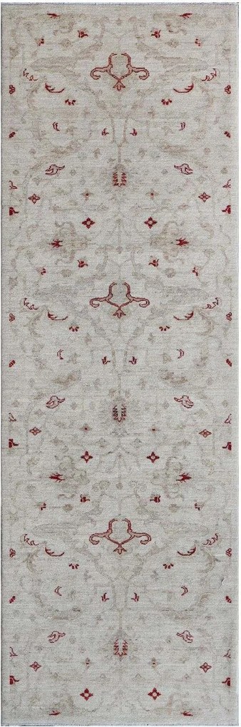 Ziegler Tappeto 270 x 90 Beige (Pakistan) Annodato A Mano