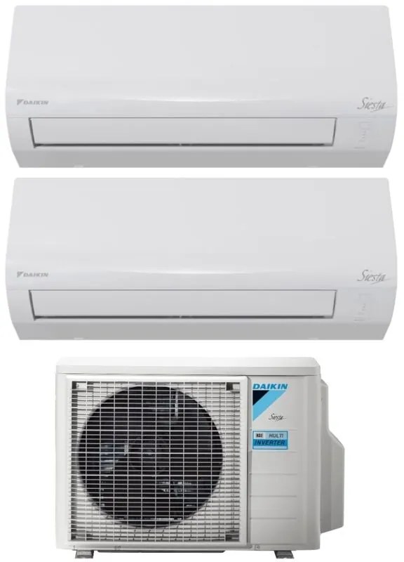 Climatizzatore Condizionatore Daikin Dual Split Inverter serie SIESTA 9+9 con 2AMXF50A R-32 Wi-Fi Integrato 9000+9000