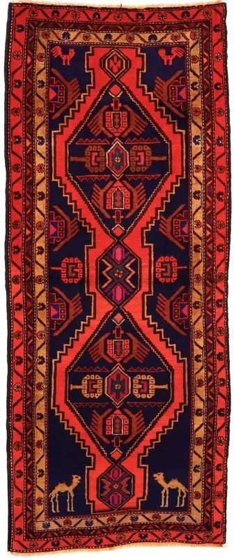 Ardebil Tappeto persiano 120x290 (Iran) Annodato A Mano