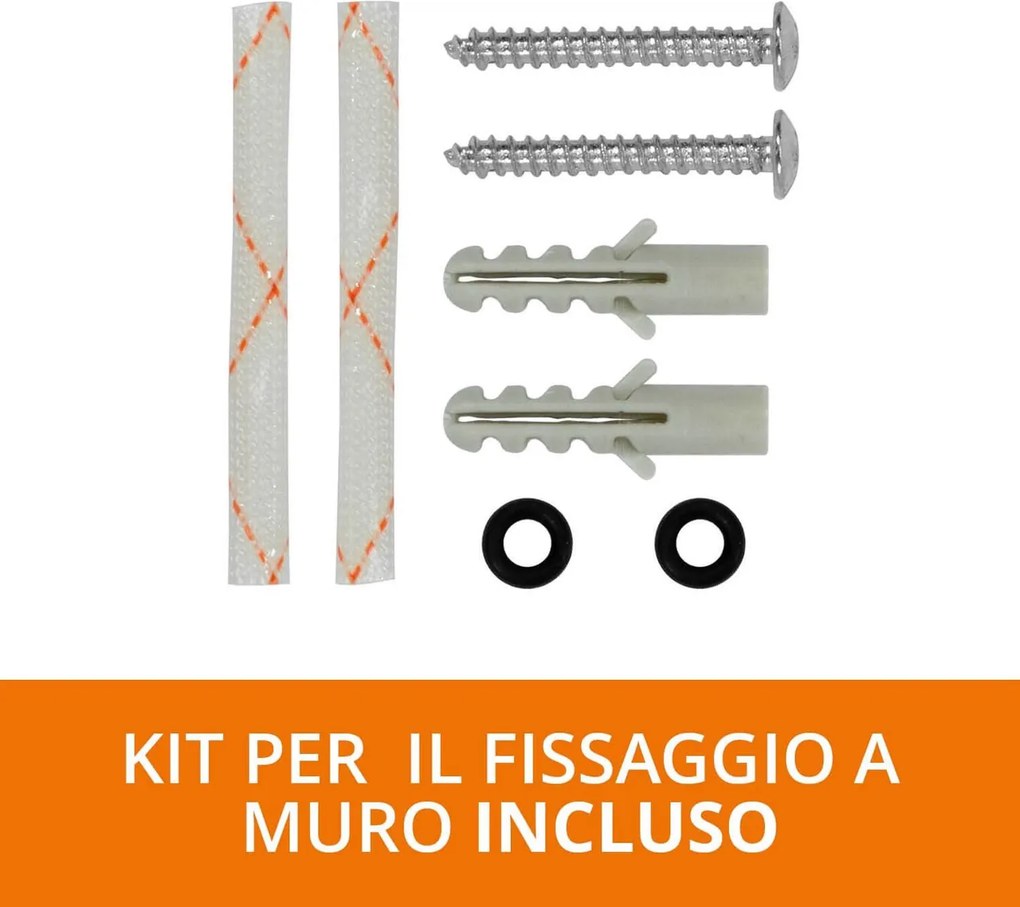Applique da Esterno Bidirezione IP65 GU10 Stondata - Bianca