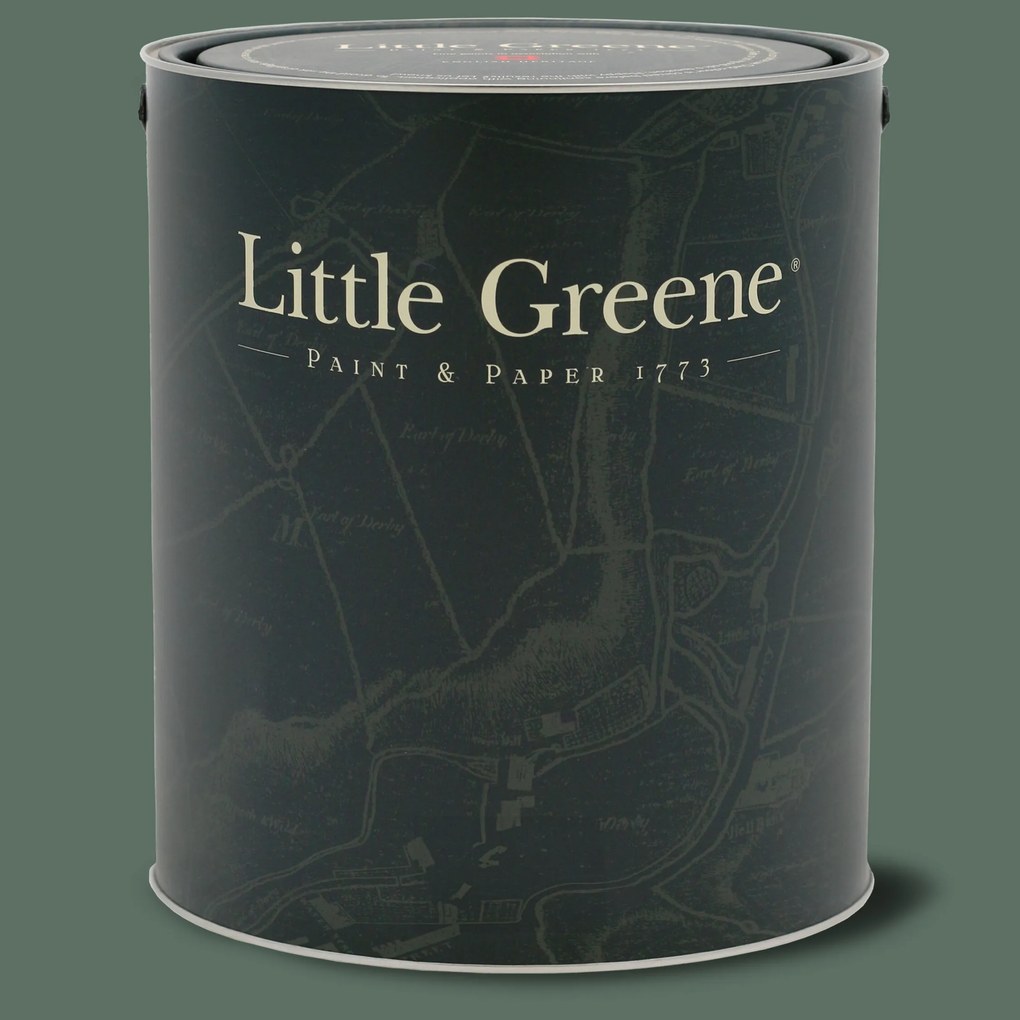 Little Greene Intelligent Satinwood Archive Colours - Ho Ho Green 305 - 1l