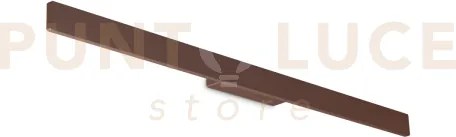 Linea applique da esterno ip54 led 3000k 20w  1950 lm coffee 104cm