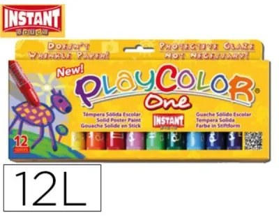 CF12TEMPERA SOLIDA PLAYCOLOR COL AS