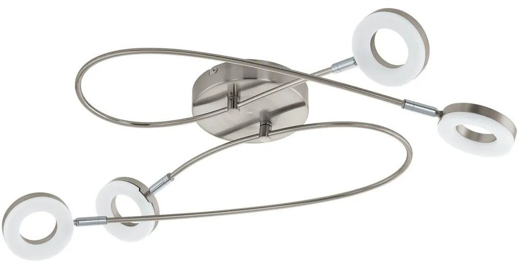 Eglo 75255 - Plafoniera LED MOSANO 4xLED/3,8W/230V cromo opaco