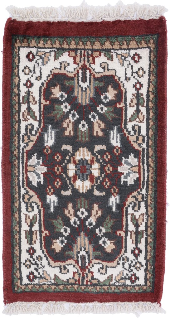 Agra Tappeto 30x60 (Indian) Annodato A Mano