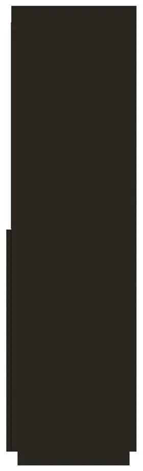 Libreria nera opaca 100x147 cm Nina - TemaHome