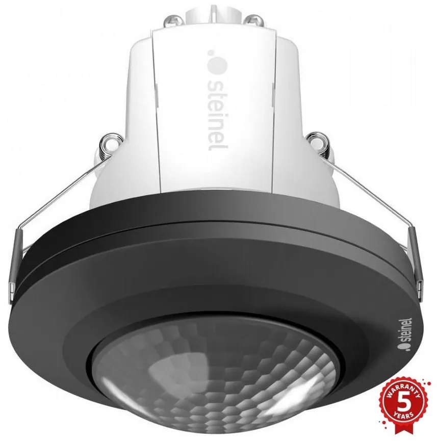 Steinel 088163 - Sensore di movimento da incasso PD-8 ECO DALI-2 360° nero