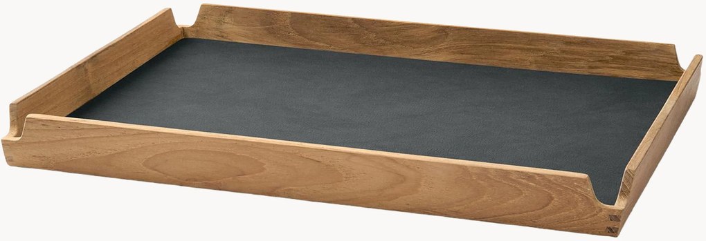 Vassoio da portata in legno di teak Airy