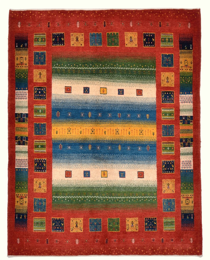 Loribaft Tappeto persiano 160 x 200 (Iran) Annodato A Mano
