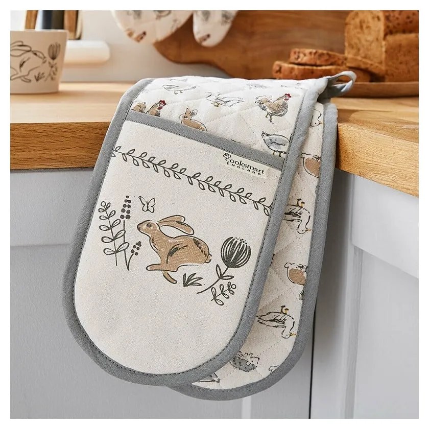 Presina in cotone doppio Country Animals - Cooksmart ®