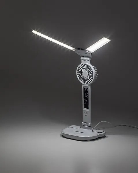 Rabalux 74030 - Lampada da tavolo LED dimmerabile con ventola NOVILO LED/7W/5V