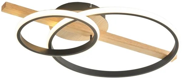 Zuma Line MX3913-2-3BWLT - Lampadario LED ALMERIA LED/17W/230V pr.